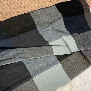 Hermes men’s plaid scarf